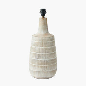 Dambula Grey Wash wood Lamp