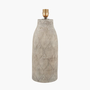 Palawana Stone grey Feather Lamp