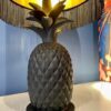 Matt Black Pineapple Lamp