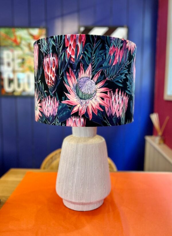 Pink Protea with Brushed Gold Lining