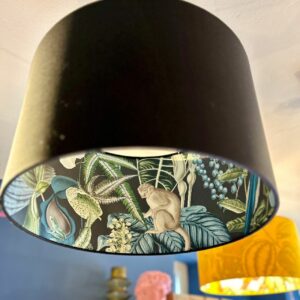 Black, Amazonian Interior lampshade