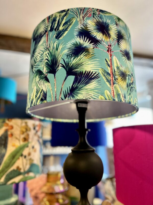 Palms Galore with Navy Blue Lining - Image 3