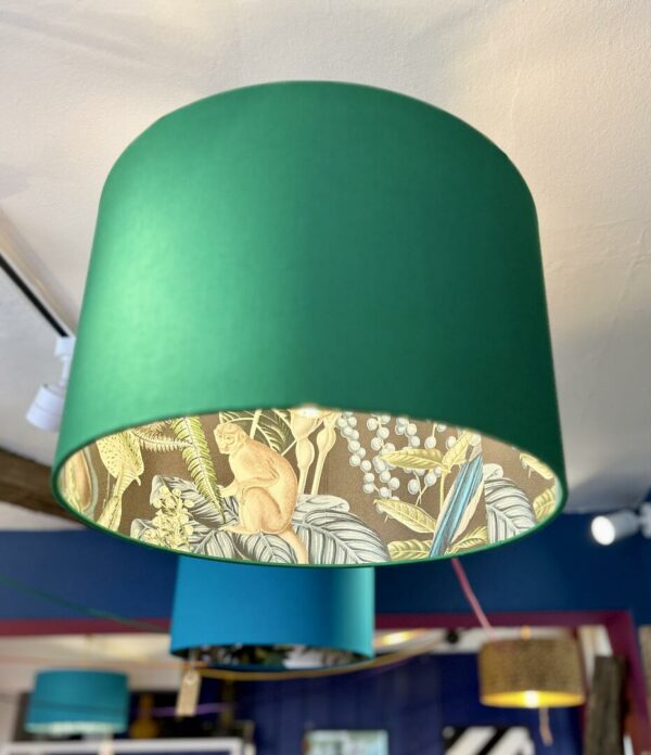 Emerald Green, Amazonian interior lampshade