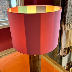 Candy Stripe, with Bubble gum pink