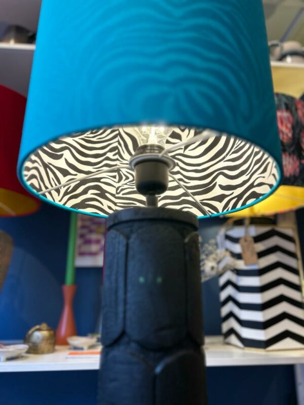 Wild Zebra, Turquoise - Image 2