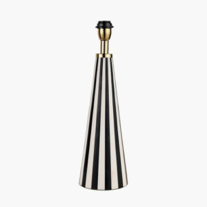 Stripe Conical Resin Lamp