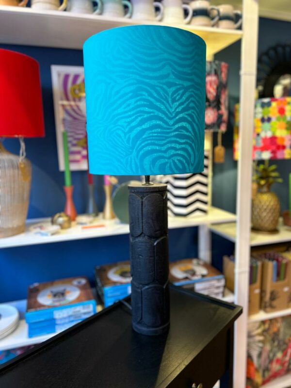 Wild Zebra, Turquoise