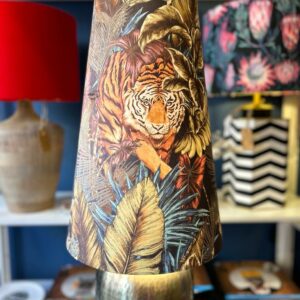 Prowling Tiger Russet Velvet Cone
