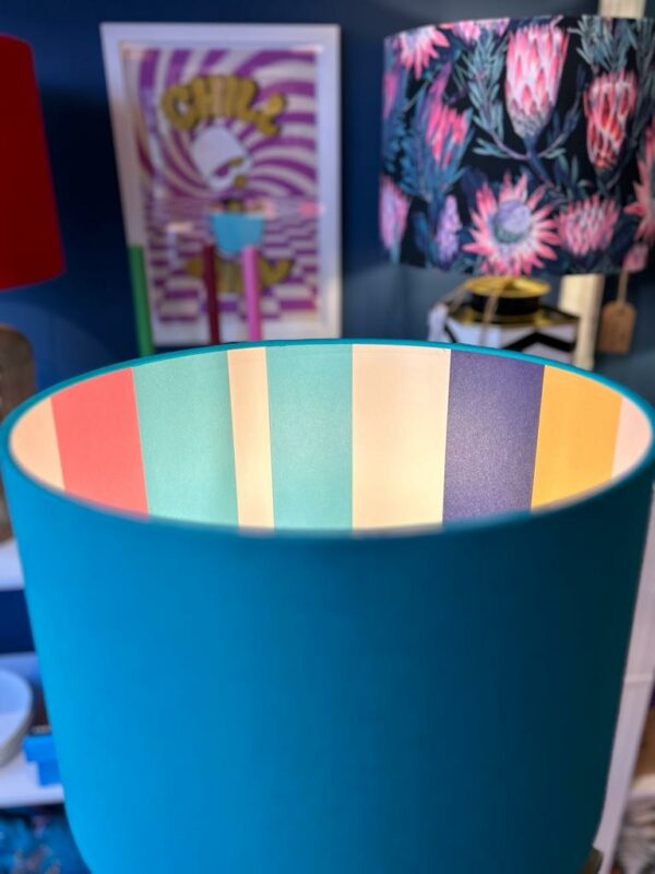 Candy Stripe, with Jade exterior