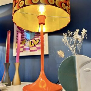 Orange slender lamp
