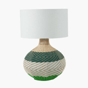 Emerald Rattan Lamp