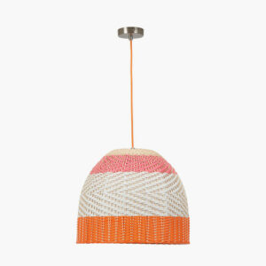 Pimento Rattan ceiling shade