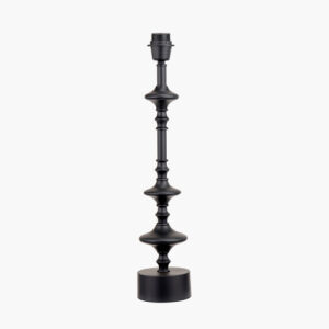 Black Candlestick lamp
