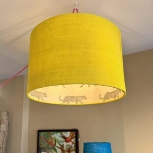 Walking Leopard, Yellow Hessian