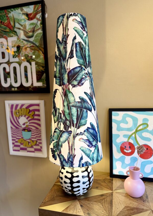 Paradise Palm Cone Lampshade - Image 2