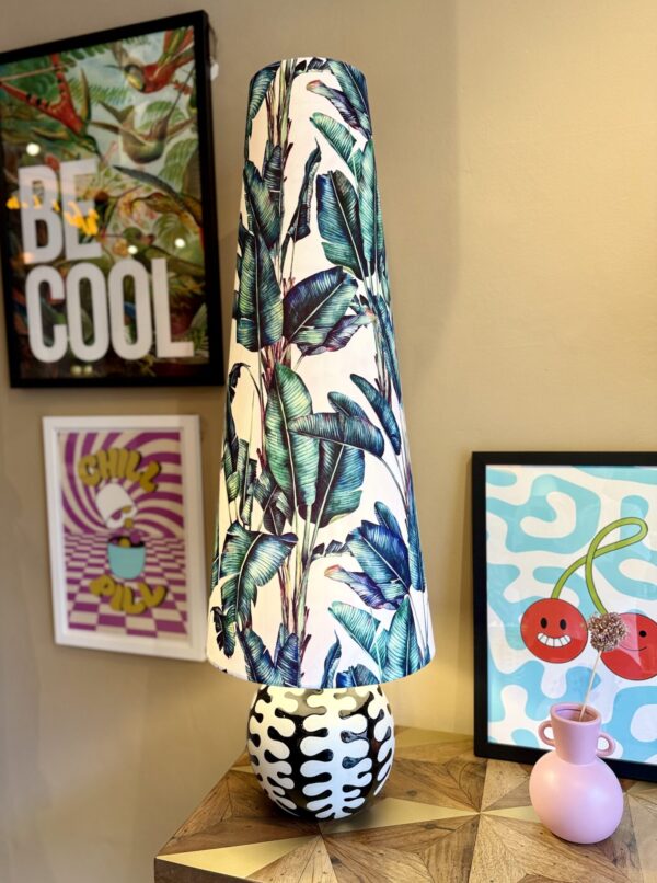 Paradise Palm Cone Lampshade