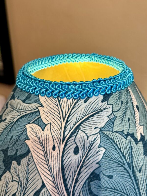 William Morris Fringed Lampshade - Image 4